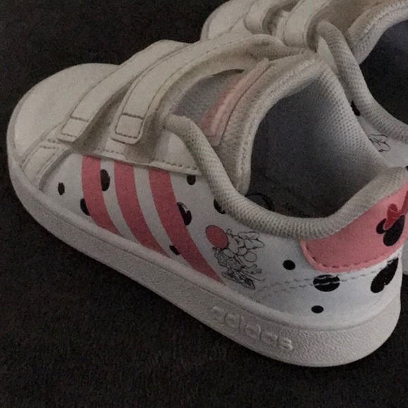 ADIDAS DISNEY MINNIE MOUSE TODDLER SIZE 6K Ethylene Vinyl Acetate SOLE UPPER - Picture 5 of 8